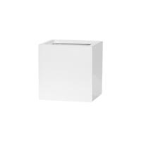 Fleur S, Glossy White, 15x15x15cm - thumbnail