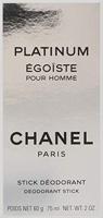 Chanel Platinum Egoiste Pour Homme Deo Stick 75 ml Deodorant Heren - thumbnail
