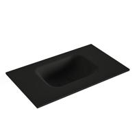MONDIAZ LEX Urban solid surface inleg wastafel voor toiletmeubel 50cm. Positie wasbak midden - thumbnail