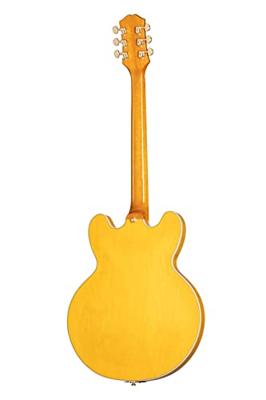 Epiphone Original Collection Sheraton Natural semi-akoestische gitaar met premium gigbag
