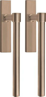 Formani Piet Boon ONE PB230PAY set paarsgewijs hefschuifdeurbeslag incl. cilindergat PC69 - PVD licht brons