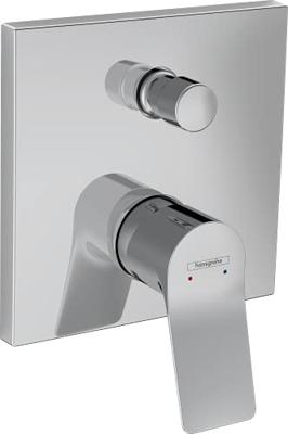 Badmengkraan Inbouw HansGrohe Vivenis Eengreeps Met Geintegreerde Zekerheidscombinatie EN1717 Chroom - thumbnail