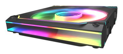 Cougar CF-SC140RB-RGB PC-ventilator Zwart (b x h x d) 140 x 140 x 25 mm