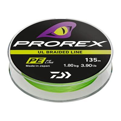 Daiwa Prorex Ultralite PE Braid 135m 0.025 mm 1.8kg