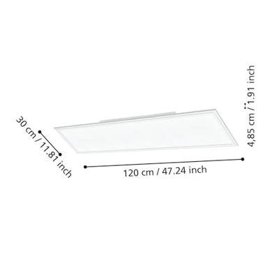 Eglo Plafonnière Zigbee Salobrena-Z 120x30cm 900047