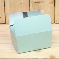 Bonbon doosjes - Chocolade doosje - Aqua LAAG - 12 stuks - thumbnail