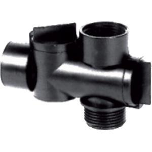 Aftakkraan met 2 regelkranen - Aftakkraan 1/2"