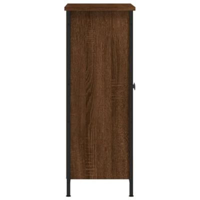 Dressoir 70x30x80 cm bewerkt hout bruin eikenkleur Dressoir 70x30x80 cm bewerkt hout bruin eikenkleur