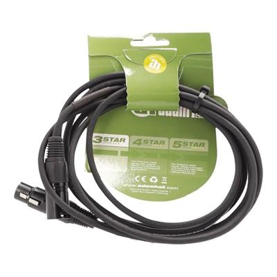 Adam Hall 3 Star BFV 0300 verloopkabel 1x XLR female naar 1x jack stereo 3m
