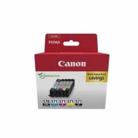 Canon Inktcartridge PGI-570 CLI-571 Origineel Combipack Zwart, Zwart, Cyaan, Magenta, Geel 0372C006 - thumbnail