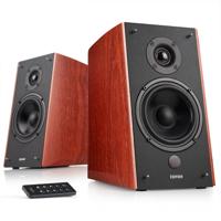 Edifier R2000DB aangedreven Bluetooth-boekenplankluidsprekers - Studiomonitors in de buurt van het veld - Optische ingang - 120 Watt RMS - Hout - thumbnail
