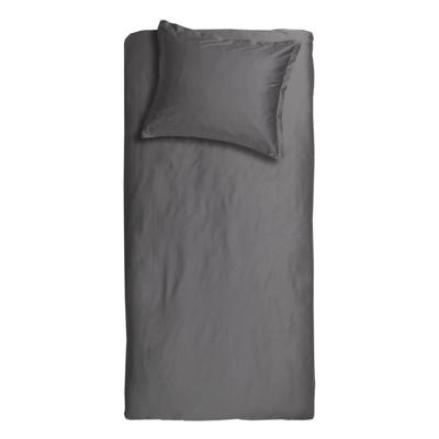 Cinderella dekbedovertrek Uni - antraciet - 140x200/220 cm