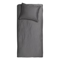 Cinderella dekbedovertrek Uni - antraciet - 140x200/220 cm - thumbnail