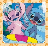 Clementoni Supercolor Puzzel Stitch 3x48 Stukjes - thumbnail