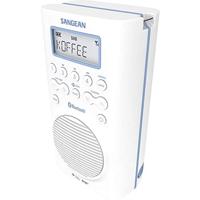 Sangean H205 Badradio DAB+, VHF (FM) Bluetooth Waterdicht Wit - thumbnail