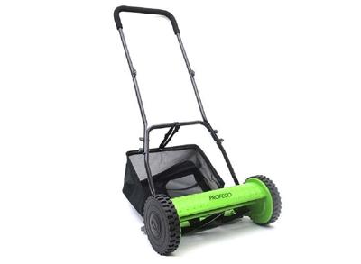 Profeco Handmaaier 40 cm - Kooimesmaaier - Handgrasmaaier met 18L Profeco Handmaaier 40 cm - Kooimesmaaier - Handgrasmaaier met 18L
