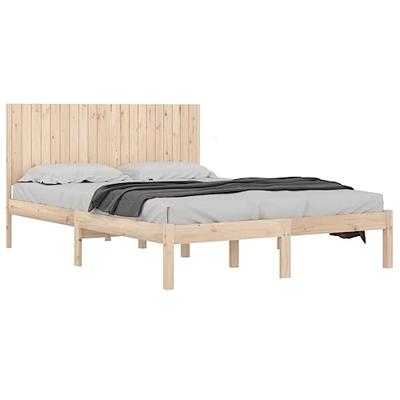 Bedframe zonder matras massief grenenhout 200x200 cm Bedframe zonder matras massief grenenhout 200x200 cm