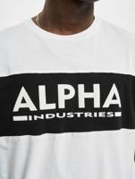 Alpha Industries / t-shirt Alpha Inlay in wit - thumbnail