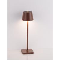 Lyora Oplaadbaar tafellampjeDeck roestbruin - 9030563 - thumbnail