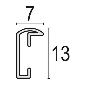 Zep fotolijst al1s2 silver 13x18 cm