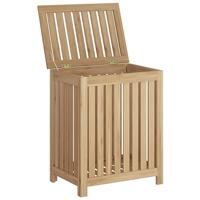 VidaXL Wasmand 50x35x60 cm massief teakhout - thumbnail