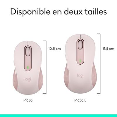 Logitech Signature M650 Medium Draadloze Muis - thumbnail