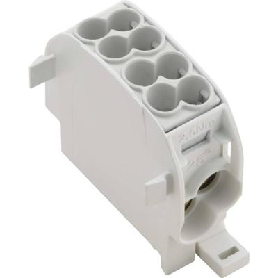 Weidmüller 1560730000 Verdeler-serieklem Schroeven Lichtgrijs 5 stuk(s)