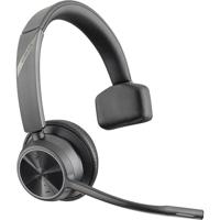 HP Poly VOYAGER 4310 UC On Ear headset Bluetooth Mono Zwart Ruisonderdrukking (microfoon), Noise Cancelling Microfoon uitschakelbaar (mute) Telefoon - thumbnail