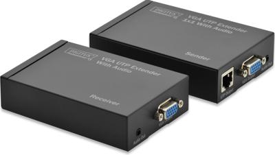 Digitus DS-53400 Extender (verlenging) VGA Via netwerkkabel RJ45 300 m