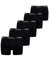 5-pak Heren Boxershorts - Zwart - Multipack heren onderbroeken katoen - thumbnail