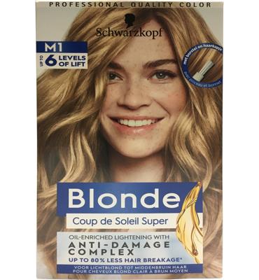 Schwarzkopf Schwarzkopf Poly Blonde CdS Highlights M1 Super - Haarverf Lightener