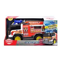 Dickie brandweerwagen met licht en geluid - thumbnail