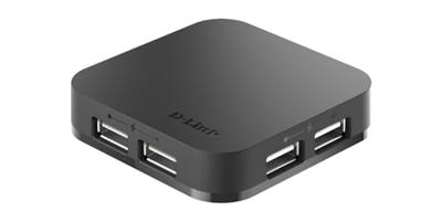 Hub USB D-Link AAOAUS0119 DUB-H4 USB 2.0 480 Mbit/s