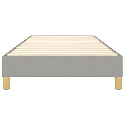 Boxspringframe stof lichtgrijs 80x200 cm Boxspringframe stof lichtgrijs 80x200 cm