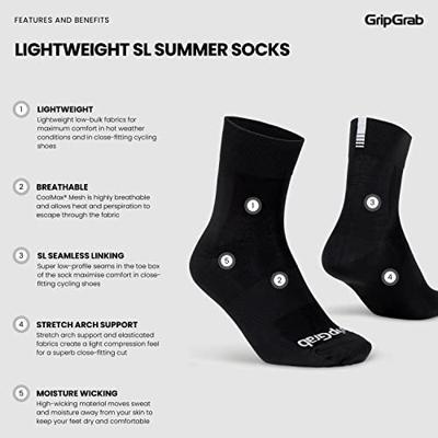GripGrab Lightweight SL Summer - Socks (3-pack)