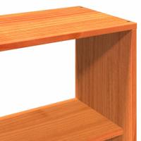 Bedframe zonder matras massief grenenhout wasbruin 140x200 cm - thumbnail