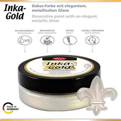 Creativ Company Inka-gold, platin, 50 ml/ 1 doosje - thumbnail
