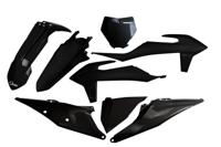 UFO PLAST kappenset trim kit ufo ktm black - thumbnail