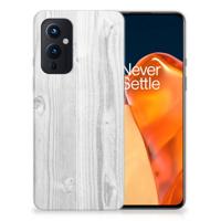 OnePlus 9 | Bumper Hoesje | White Wood - thumbnail
