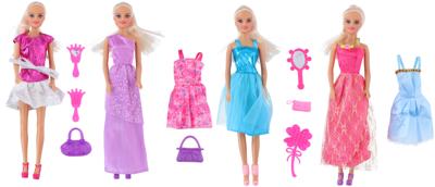 Modepop met accessoires