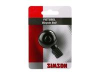 Simson fietsbel mini 32mm zwart - thumbnail