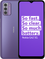Nokia G42 6+128GB DS 5G lila OEM - thumbnail
