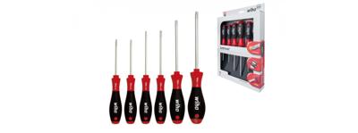 SoftFinish TORX Tamper Resistant-schroevendraaierset, 6-delig 24506 Wiha