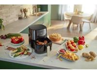 Airfryer Philips 3000 series Essential HD9252/70 Zwart Zilverkleurig 1400 W 4,1 L - thumbnail