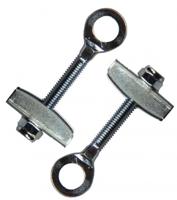 Simson fietsketting spanners - staal, 35mm, zilver - thumbnail