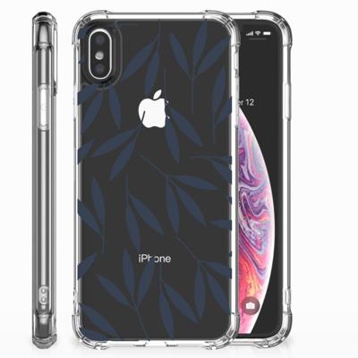 Apple iPhone X | Xs Case Leaves Blue Apple iPhone X | Xs Case Leaves Blue