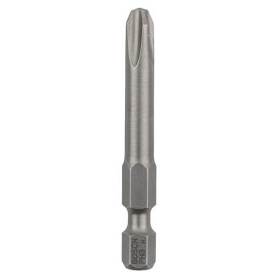 Bosch Accessories 2607001531 2607001531 Kruis-bit Aandrijving: 1/4 (6,3 mm) Uitvoering: Kruiskop Phillips PH 3 49 mm Bosch Accessories 2607001531 2607001531 Kruis-bit Aandrijving: 1/4 (6,3 mm) Uitvoering: Kruiskop Phillips PH 3 49 mm