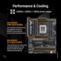 Moederbord AMD ASUS TUF GAMING X870E-PLUS WIFI7 - thumbnail