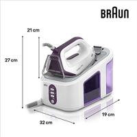 Braun IS 3155 VI 0128803001 2400 W Wit, Lila - thumbnail
