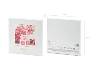 Ballonnen Box LOVE Wit (30x30cm)